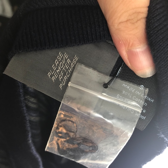 Slim Fit Luxury Blend Blue Grey Stripe Long Sleeve - Picture 5 of 7